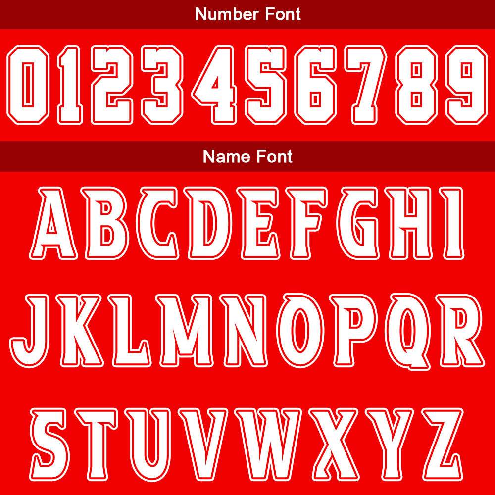 Benutzerdefinierter Rot Weiß Basketball Jersey Uniform Anzug gedruckt Ihr Logo Name Nummer