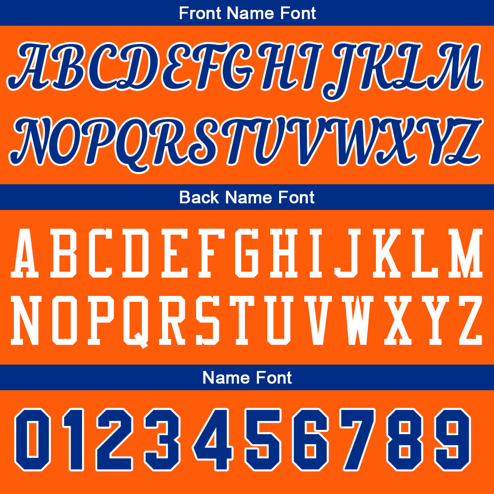 Individuelle Orange-Königliche Basketball Jersey Shorts für Männer und Frauen Gestickter und gedruckter Name, Nummer und Logo