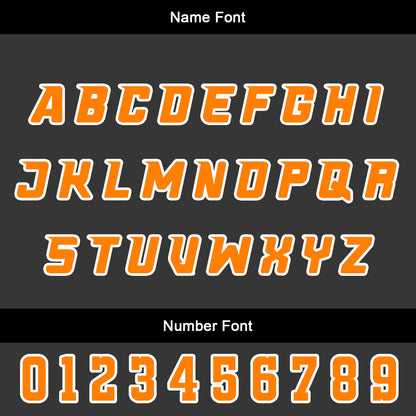 Benutzerdefinierter Blau Orange Basketball Jersey Uniform Anzug gedruckt Ihr Logo Name Nummer