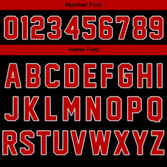 Maßgeschneiderte Schwarz Letterman Varsity Jacket Individuelle Stickerei Druck nach Ihrem Wunsch