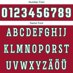 Benutzerdefinierte Rot Weiß Grün Reversible Basketball Jersey Personalisierte Drucken Name Nummer Logo