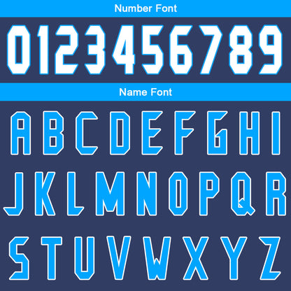Benutzerdefinierter Marine Blau Basketball Jersey Uniform Anzug gedruckt Ihr Logo Name Nummer