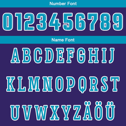 Benutzerdefinierte Lila Cyan Reversible Basketball Jersey Personalisierte Drucken Name Nummer Logo
