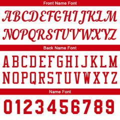 Individuelle Weiß-Rot Basketball Jersey Shorts für Männer und Frauen Gestickter und gedruckter Name, Nummer und Logo