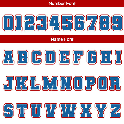Benutzerdefiniert Weiß Rot Blau Wasserdichte Varsity Jacken Personalisiert genäht Name Nummer Logo zu Letterman Jacken