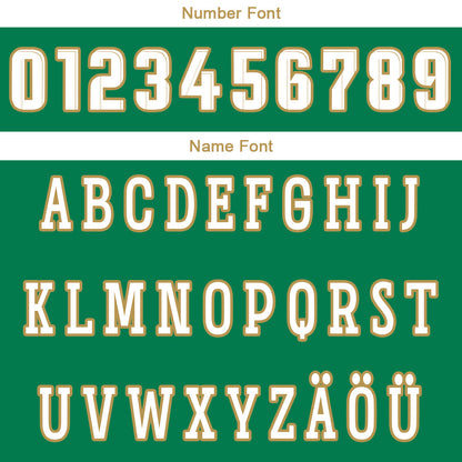 Benutzerdefinierte Grün Weiß Reversible Basketball Jersey Personalisierte Drucken Name Nummer Logo