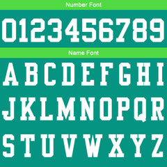 Benutzerdefinierte Grün Gras Grün Fußball Gradient Polo-Shirts Fügen Sie Ihr Einzigartiges hinzu Logo/Name/Nummer