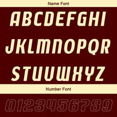 Kundenspezifisches Dunkelrot Lichtgelb Basketball Fußball Schießen langes T-Shirt für Erwachsene und Kinder