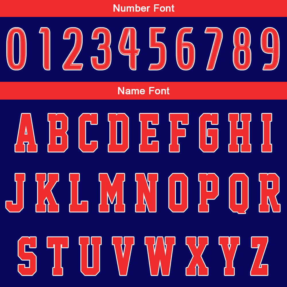 Benutzerdefinierter Marine Rot Basketball Jersey Uniform Anzug gedruckt Ihr Logo Name Nummer