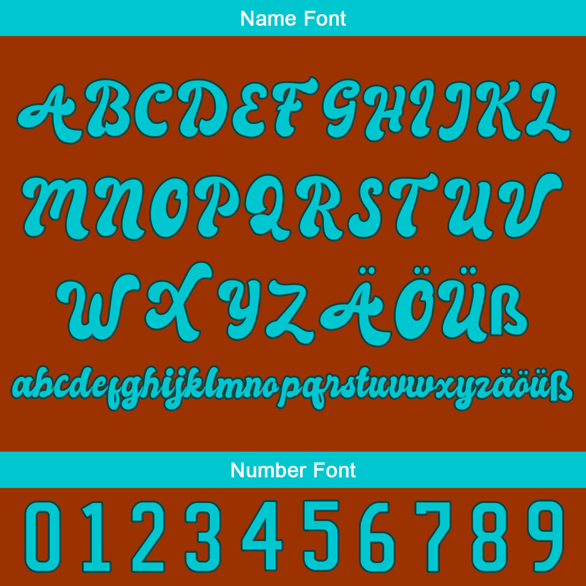 Benutzerdefiniert Orange Cyan Personalisierter Baseball Jersey mit Farbverlauf Team Uniform mit Namen und Nummer