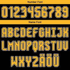 Benutzerdefinierter Schwarz Gelb Weiß Basketball Jersey Uniform Anzug gedruckt Ihr Logo Name Nummer