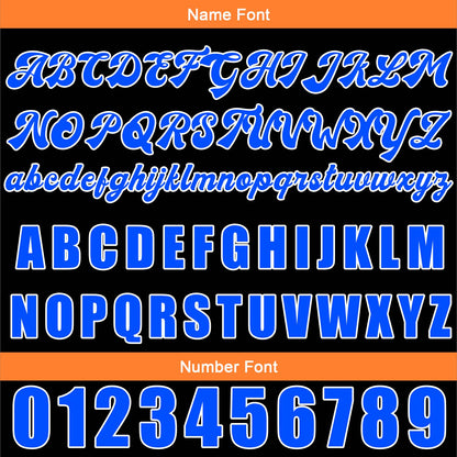 Benutzerdefinierter Schwarz Orange Basketball Jersey Uniform Anzug gedruckt Ihr Logo Name Nummer