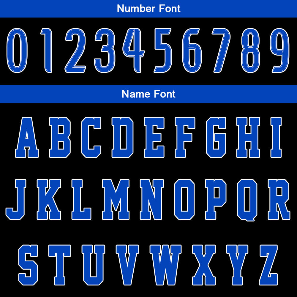 Benutzerdefinierter Schwarz  Blau Basketball Jersey Uniform Anzug gedruckt Ihr Logo Name Nummer