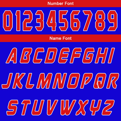 Benutzerdefinierter Blau Rot Basketball Jersey Uniform Anzug gedruckt Ihr Logo Name Nummer