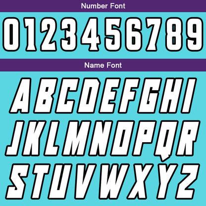 Benutzerdefinierte Cyan Lila Reversible Basketball Jersey Personalisierte Drucken Name Nummer Logo
