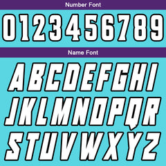 Benutzerdefinierte Cyan Lila Reversible Basketball Jersey Personalisierte Drucken Name Nummer Logo