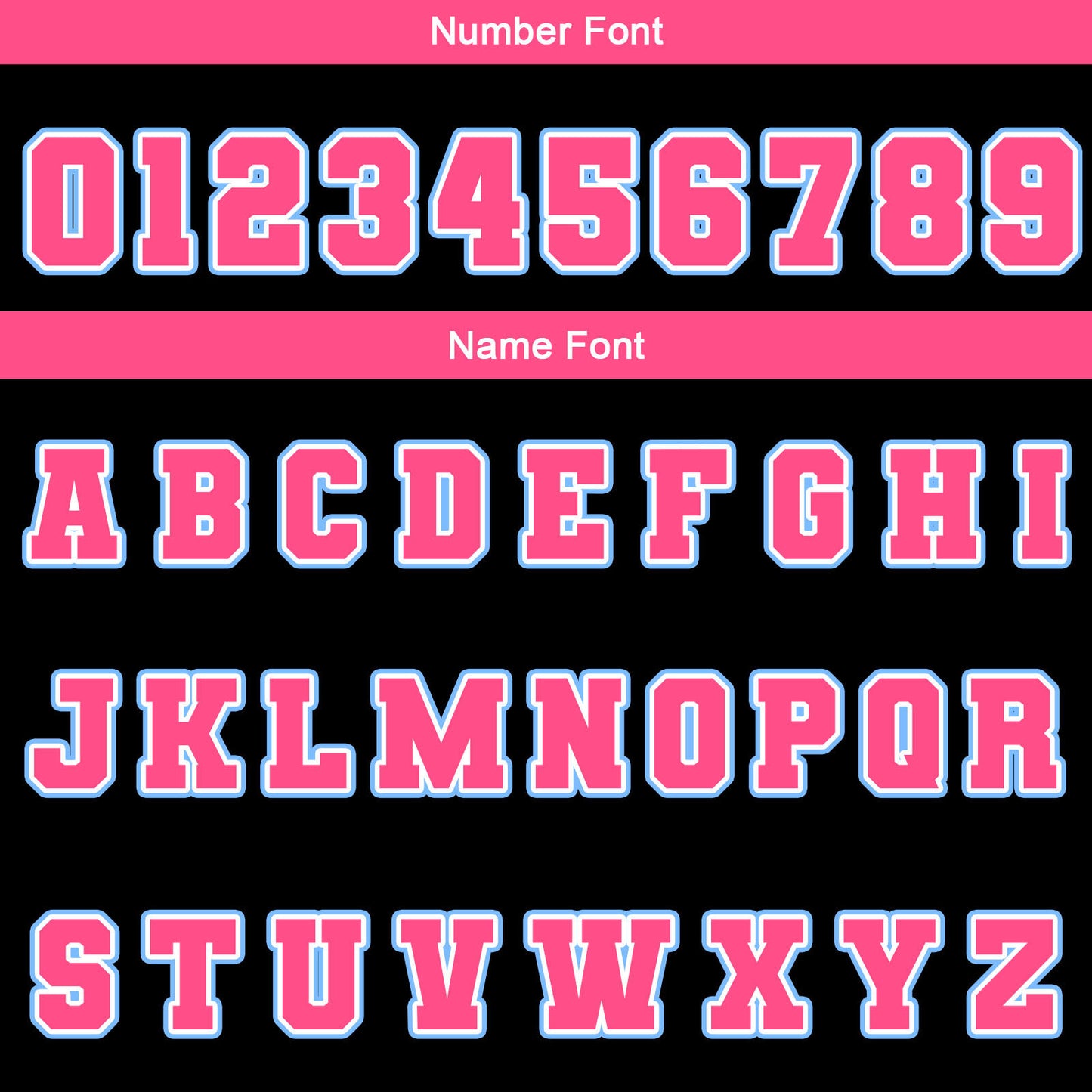 Benutzerdefiniert  Schwarz Rosa Hellblau Wasserdichte Varsity Jacken Personalisiert genäht Name Nummer Logo zu Letterman Jacken