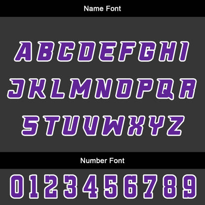 Benutzerdefinierter Gelb Violett Basketball Jersey Uniform Anzug gedruckt Ihr Logo Name Nummer
