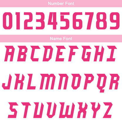 Benutzerdefinierte Weiß Rosa Reversible Basketball Jersey Personalisierte Drucken Name Nummer Logo