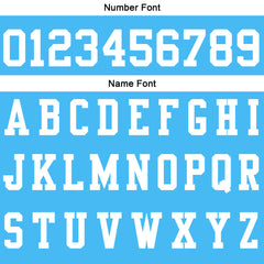 Benutzerdefinierte Himmelblau Weiß Fußball Polo-Shirts Fügen Sie Ihr Einzigartiges hinzu Logo/Name/Nummer