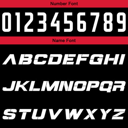 Benutzerdefinierte Schwarz Rot Reversible Basketball Jersey Personalisierte Print Name Nummer Logo