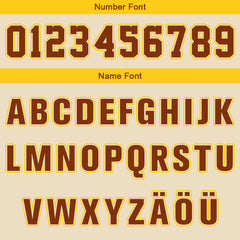 Benutzerdefinierter Braun Beige Gelb Basketball Jersey Uniform Anzug gedruckt Ihr Logo Name Nummer