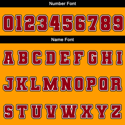 Benutzerdefiniert Schwarz Gelb Rot Wasserdichte Varsity Jacken Personalisiert genäht Name Nummer Logo zu Letterman Jacken