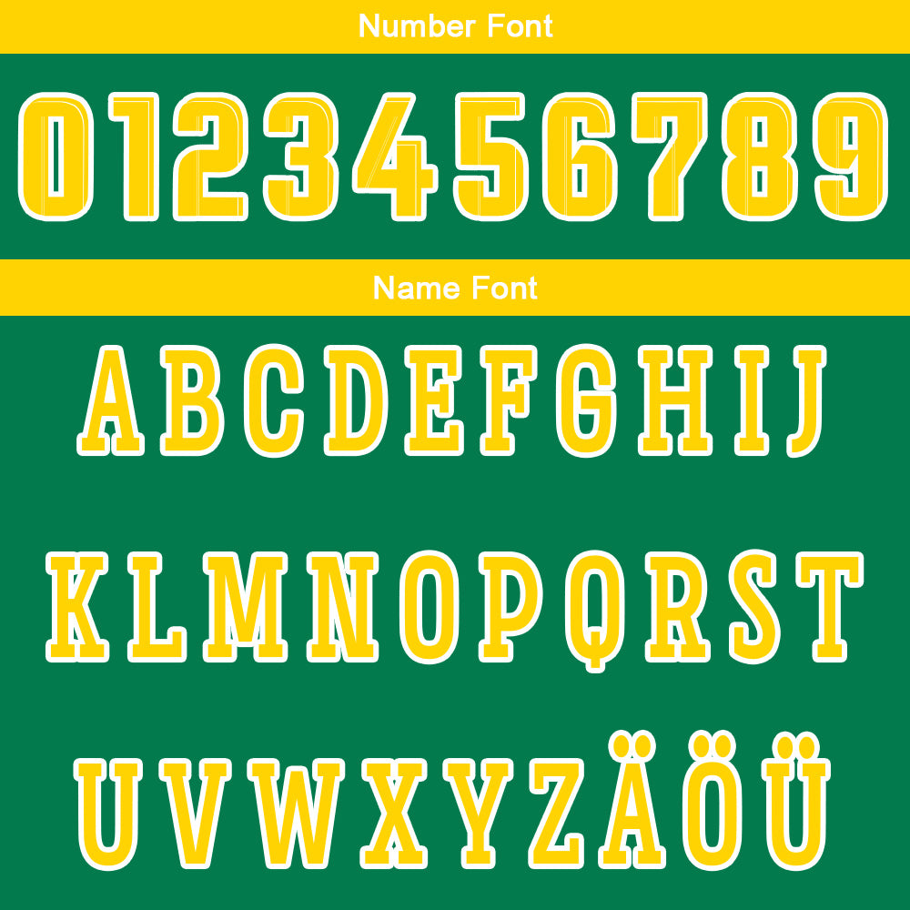 Benutzerdefinierte Grün Gelb Reversible Basketball Jersey Personalisierte Drucken Name Nummer Logo