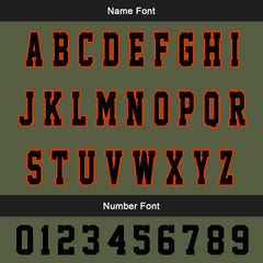 Maßgeschneiderte Schwarz Olivengrün Letterman Varsity Jacket Individuelle Stickerei Druck nach Ihrem Wunsch