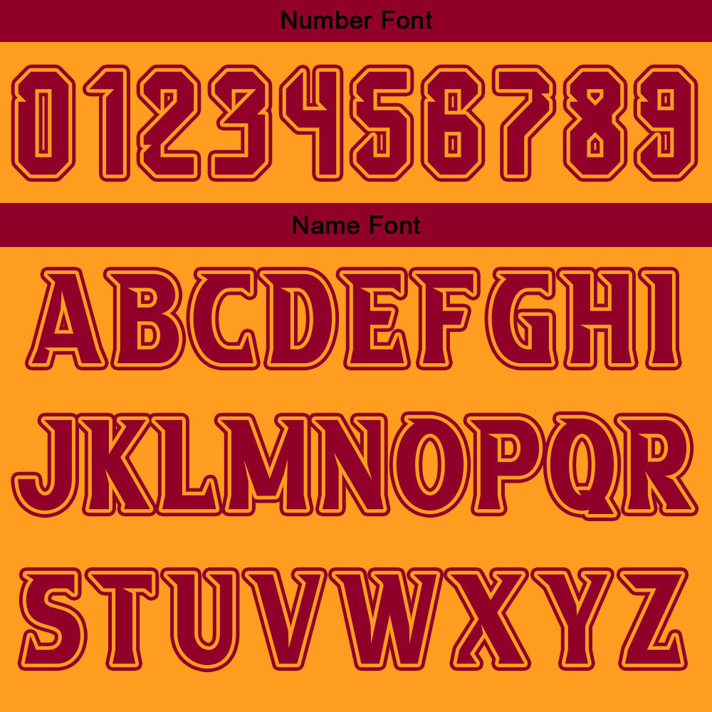 Benutzerdefinierte Burgund Orange Reversible Basketball Jersey Personalisierte Drucken Name Nummer Logo