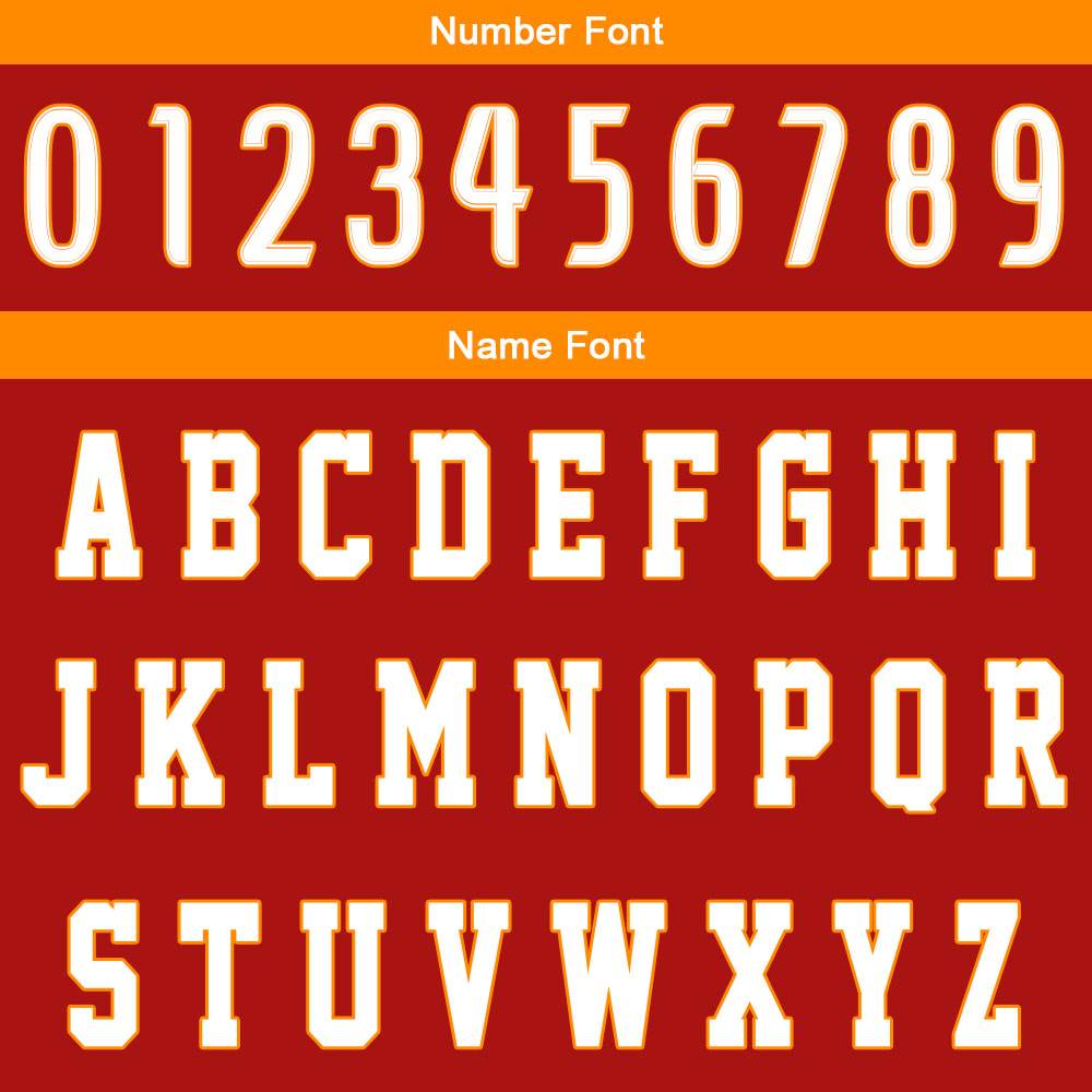 Benutzerdefinierter Rot Orange Basketball Jersey Uniform Anzug gedruckt Ihr Logo Name Nummer