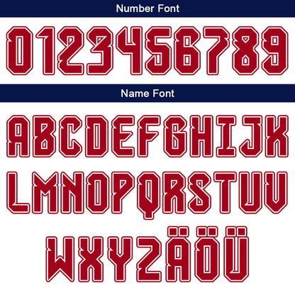 Benutzerdefinierter Weiß Blau Rot Basketball Jersey Uniform Anzug gedruckt Ihr Logo Name Nummer