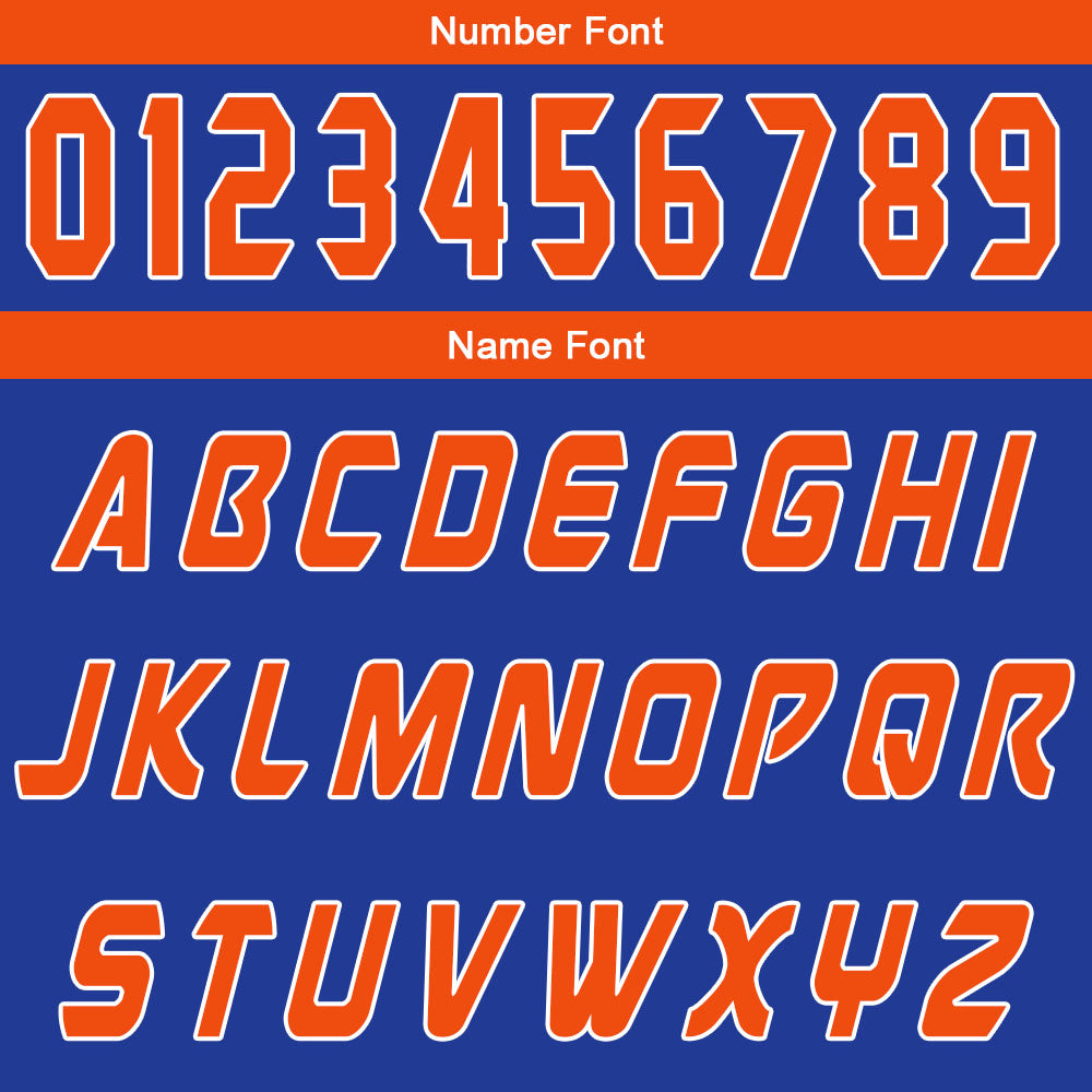 Benutzerdefinierter Blau Orange Basketball Jersey Uniform Anzug gedruckt Ihr Logo Name Nummer