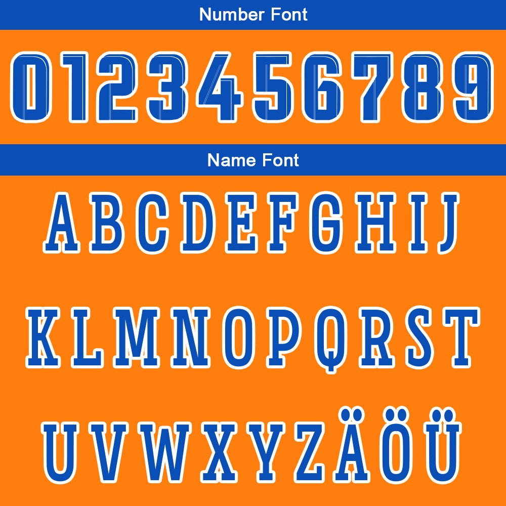 Benutzerdefinierte Orange Weiß Blau Reversible Basketball Jersey Personalisierte Drucken Name Nummer Logo