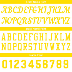 Individuelle Weiß-Gelb Basketball Jersey Shorts für Männer und Frauen Gestickter und gedruckter Name, Nummer und Logo