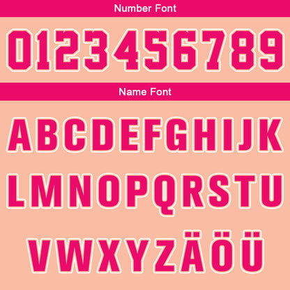 Benutzerdefinierter Rosa Orange Rose Rot Basketball Jersey Uniform Anzug gedruckt Ihr Logo Name Nummer
