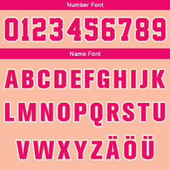 Benutzerdefinierter Rosa Orange Rose Rot Basketball Jersey Uniform Anzug gedruckt Ihr Logo Name Nummer
