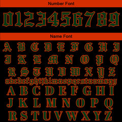 Maßgeschneiderte Rot Grün Letterman Varsity Jacket Individuelle Stickerei Druck nach Ihrem Wunsch