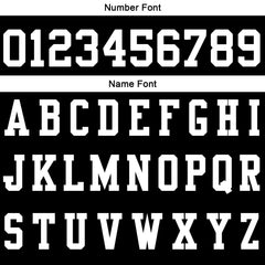 Benutzerdefinierte Schwarz Weiß Fußball Gradient Polo-Shirts Fügen Sie Ihr Einzigartiges hinzu Logo/Name/Nummer