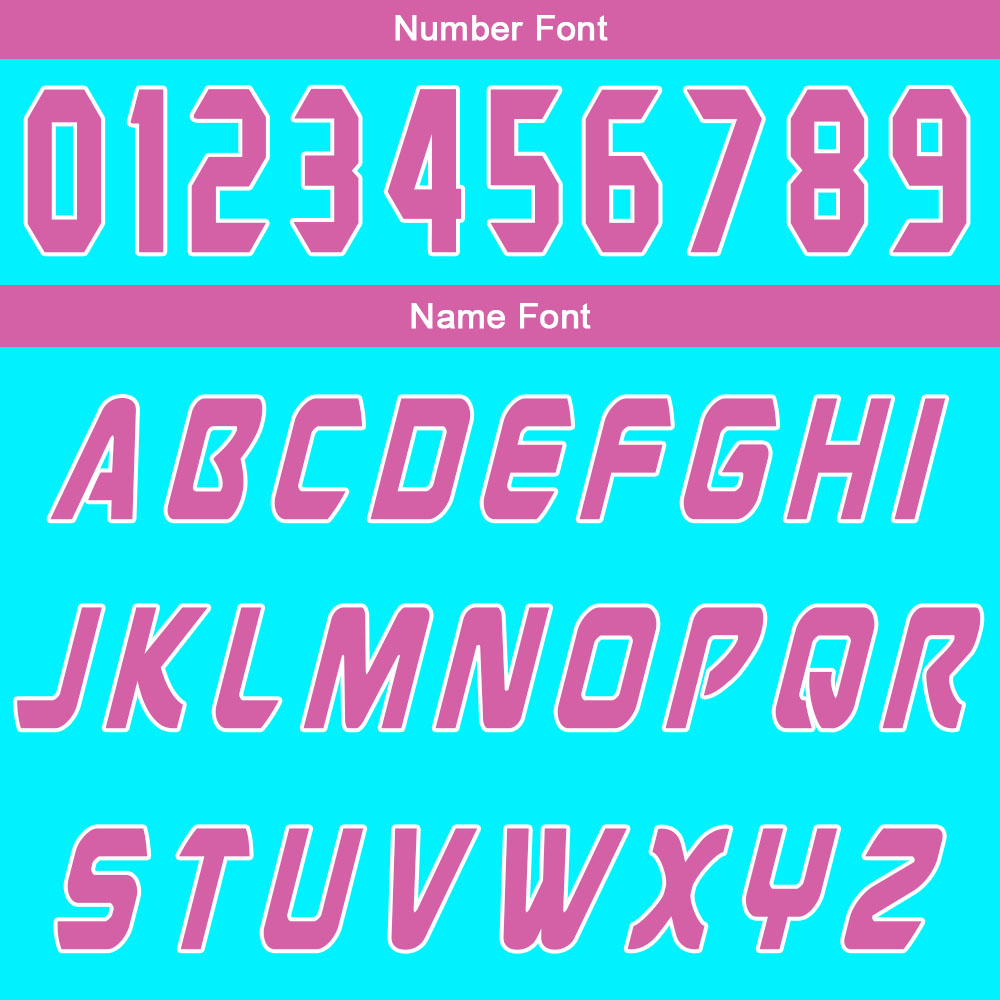 Benutzerdefinierter Hellblau Rosa Basketball Jersey Uniform Anzug gedruckt Ihr Logo Name Nummer