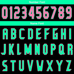 Benutzerdefinierter Schwarz Rosa Basketball Jersey Uniform Anzug gedruckt Ihr Logo Name Nummer