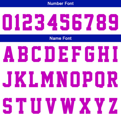 Benutzerdefinierte Blau Lila Reversible Basketball Jersey Personalisierte Print Name Nummer Logo