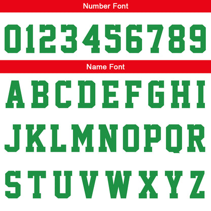 Benutzerdefinierte Rot Grün Reversible Basketball Jersey Personalisierte Drucken Name Nummer Logo