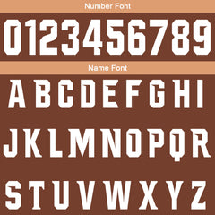 Benutzerdefinierte Braun Khaki Fußball Gradient Polo-Shirts Fügen Sie Ihr Einzigartiges hinzu Logo/Name/Nummer