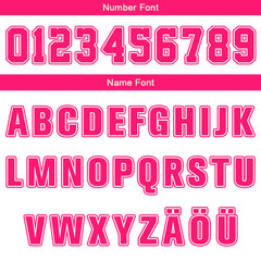 Benutzerdefinierter Weiß Rose Rot Basketball Jersey Uniform Anzug gedruckt Ihr Logo Name Nummer