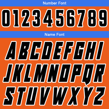 Benutzerdefinierte Orange Blau Reversible Basketball Jersey Personalisierte Drucken Name Nummer Logo