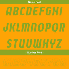 Kundenspezifisches Orange Grün Basketball Fußball Schießen langes T-Shirt für Erwachsene und Kinder