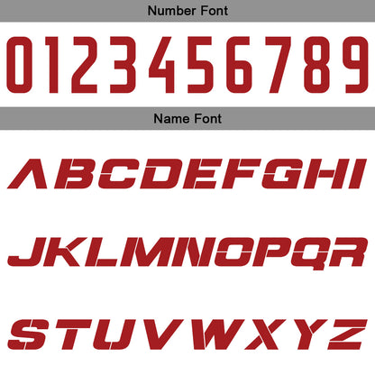 Benutzerdefinierte Weiß Rot Reversible Basketball Jersey Personalisierte Print Name Nummer Logo