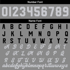 Maßgeschneiderte Grau Schwarz Creme Letterman Varsity Jacket Individuelle Stickerei Druck nach Ihrem Wunsch