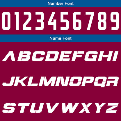 Benutzerdefinierte Rot Weiß Reversible Basketball Jersey Personalisierte Print Name Nummer Logo